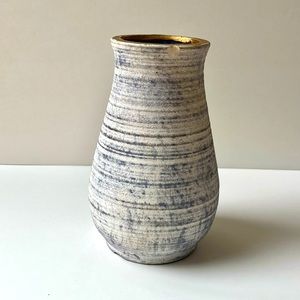 Blue decorative vase